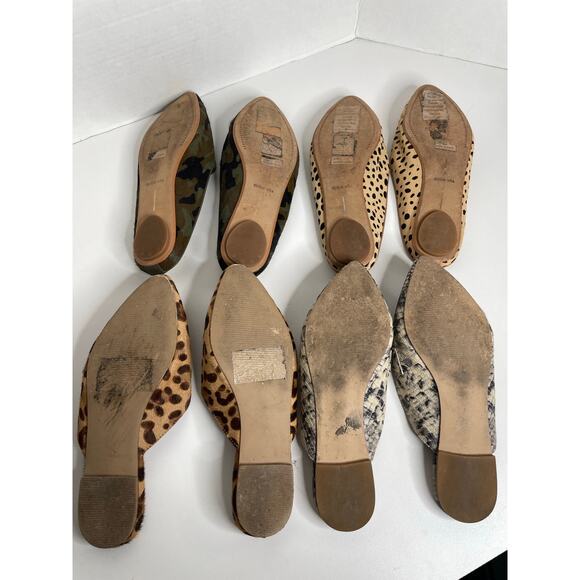Dolce Vita Steve Madden Mule Bundle Size 5.5 Animal Hair Snake Print Camo - Picture 6 of 8